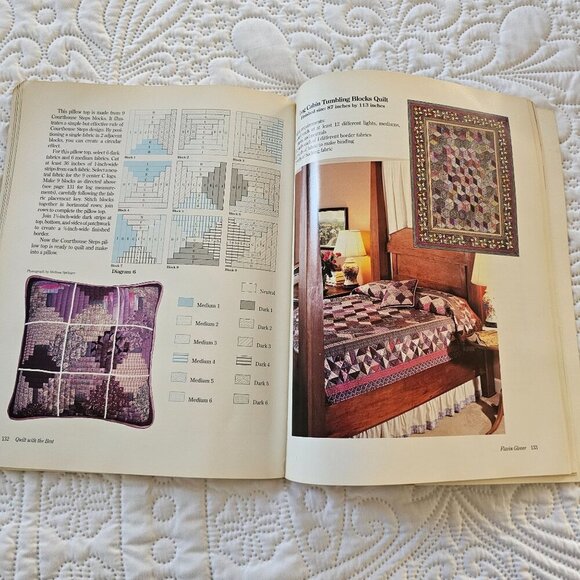 Leisure Arts "Quilt With The Best" 1992 Softcover Book, Techniques & Patterns - Picture 9 of 12